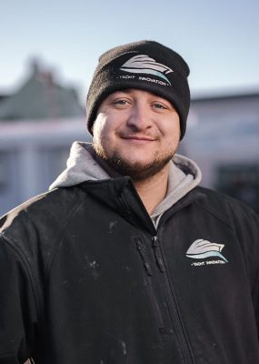 Photo of Corey Groves from the Yacht Innovation team