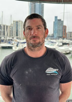 Photo of Lance Egan from the Yacht Innovation Team